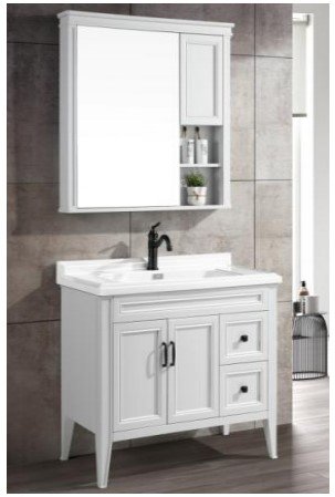 UCOMFORT CABINET BASIN  1013-80CM WHITE